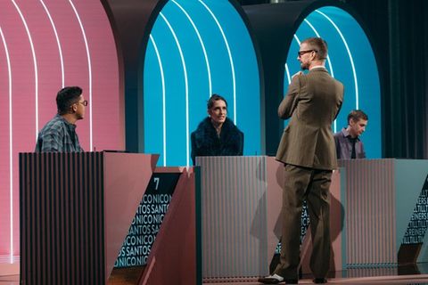 In der dritten Folge der elften Staffel von "Wer stiehlt mir die Show?" versuchen Nico Santos, Andrea Petković, Till Reiners u