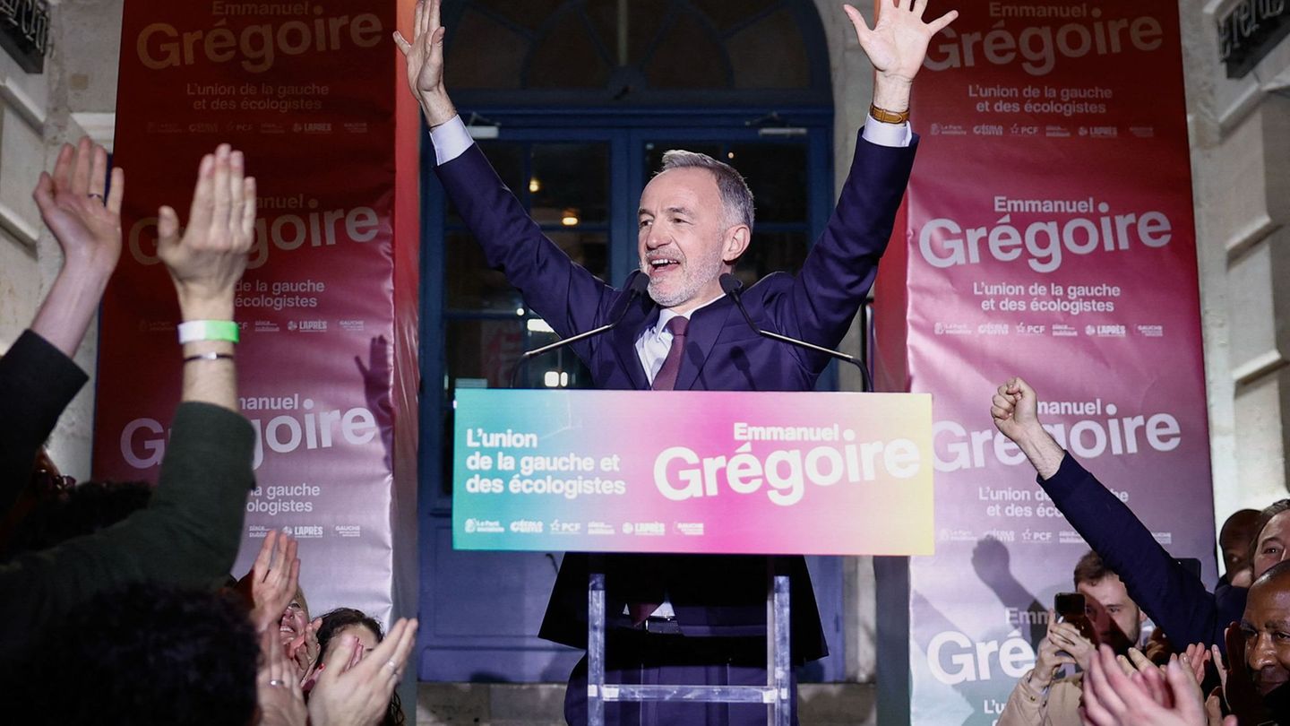 Mit Emmanuel Grégoire konnten die Sozialisten das Bürgermeisteramt in Paris verteidigen. Foto: Kenzo Tribouillard/AFP/dpa