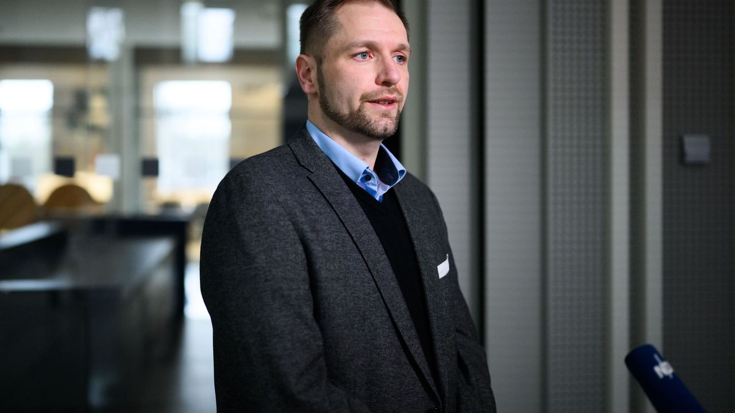 Stephan Bothe ist Vizechef der AfD Niedersachsen und der Landtagsfraktion. (Archivbild) Foto: Julian Stratenschulte/dpa