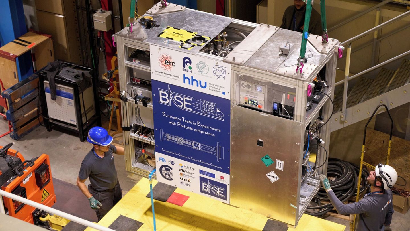 Testfahrt: Weltpremiere: Antimaterie wird kilometerweit transportiert