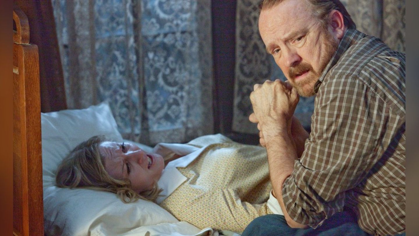 Carrie Anne Fleming mit ihrem Seriengatten Jim Beaver in "Supernatural".