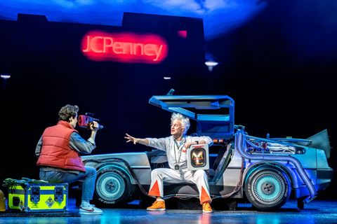 Zurück in die Zukunft: Szene aus dem Musical in Hamburg