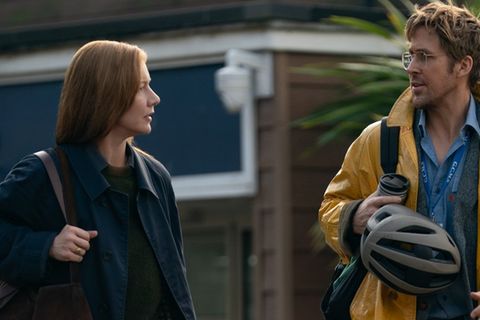 Sandra Hüller und Ryan Gosling in "Der Astronaut - Project Hail Mary".