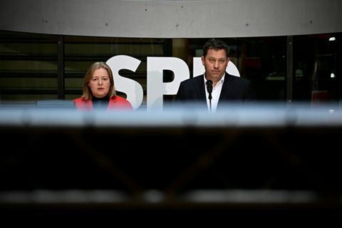 Bas (l.) und Klingbeil