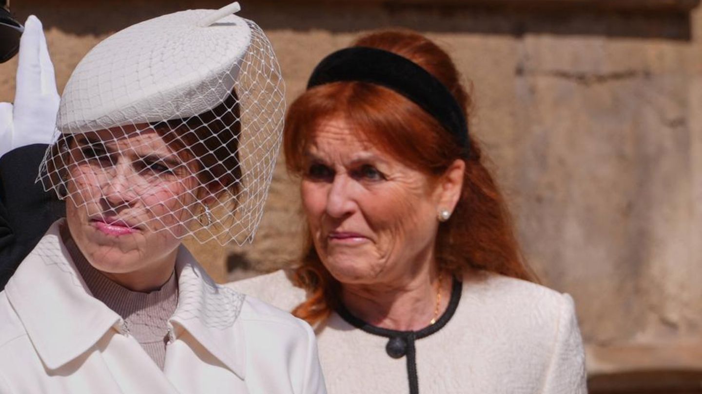Prinzessin Eugenie mit ihrer Mutter Sarah Ferguson