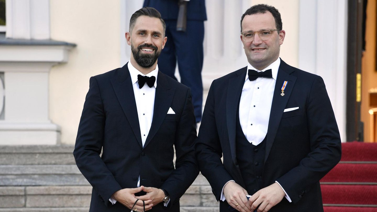 Jens Spahn mit Ehemann Funke