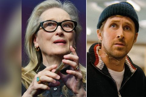 Meryl Streep mit "Astronaut" Ryan Gosling.