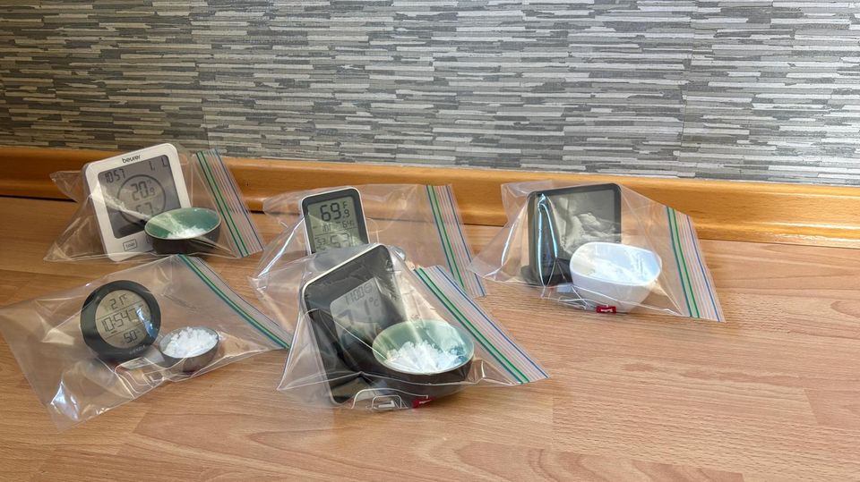 stern Hygrometer Test: Alle Testmodelle beim Salztest