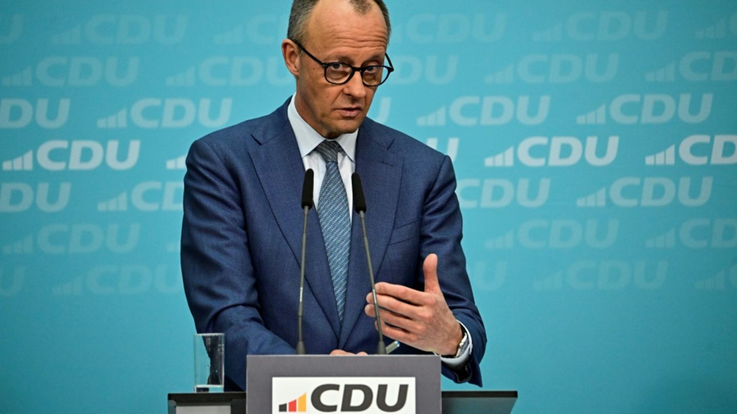 Merz am Montag in Berlin