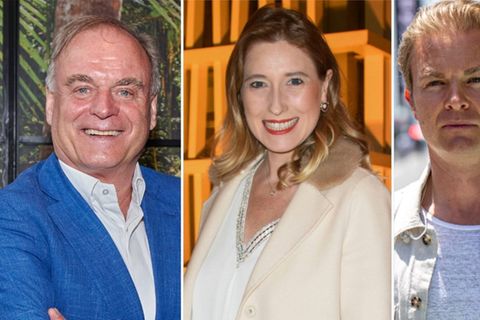 Georg Kofler (l.), Lencke Wischhusen und Nico Rosberg haben "Höhle der Löwen" den Rücken zugekehrt.