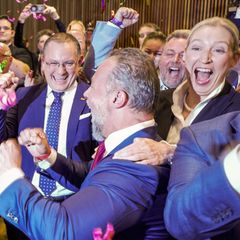 Wahl-Party der AfD in Rheinland-Pfalz.