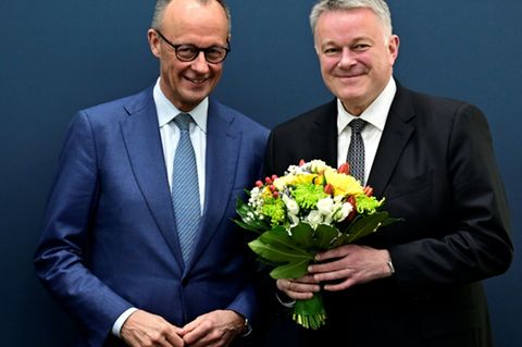 Merz mit Landeschef Gordon Schnieder