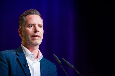 Christian Dürr kündigt den Rückzug vom FDP-Vorsitz an. (Archivbild) Foto: Moritz Frankenberg/dpa