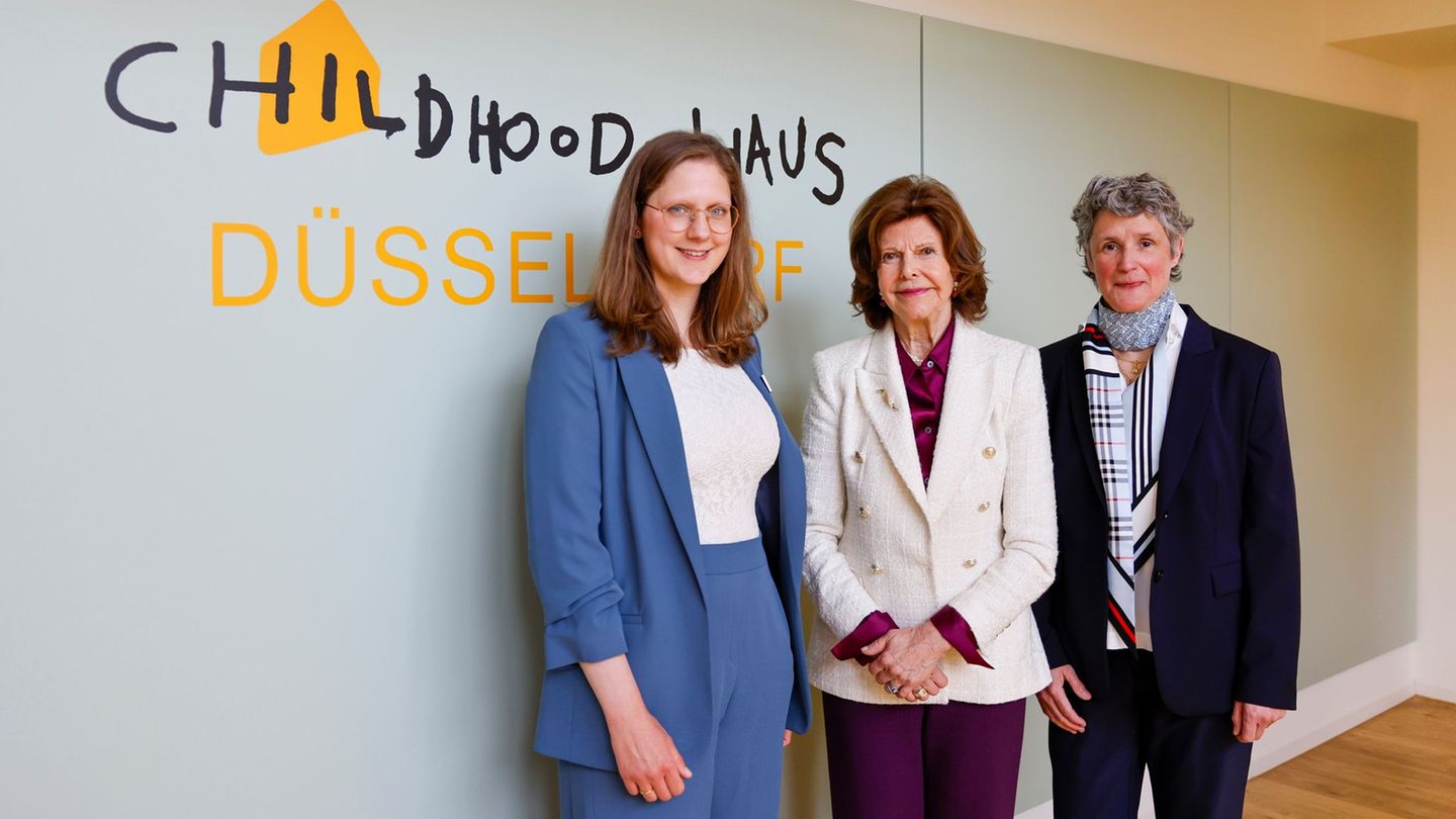 Royaler Glanz am Rhein: Hoher Besuch: Königin Silvia in Düsseldorf