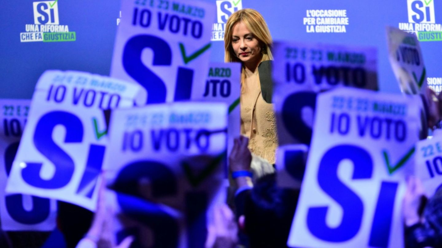 Regierungschefin Giorgia Meloni