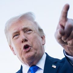 Er kam, griff an und fand kein Ende mehr: US-Präsident Donald Trump