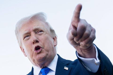 Er kam, griff an und fand kein Ende mehr: US-Präsident Donald Trump