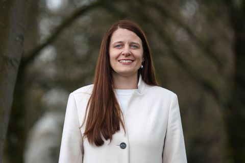 Daniela Groß ist Bayerns erste grüne Landrätin. Foto: Karl-Josef Hildenbrand/dpa