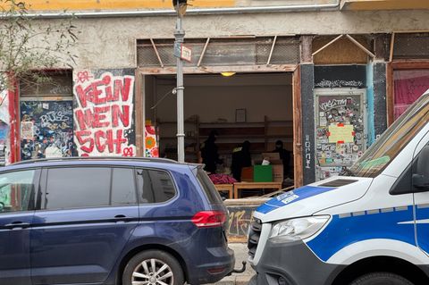Die Polizei durchsuchte unter anderem ein Gebäude in Berlin-Wedding