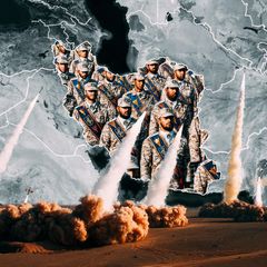 Revolutionsgarden von Iran