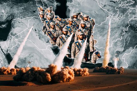 Revolutionsgarden von Iran