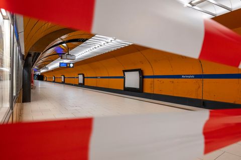 Im bayerischen Nahverkehr könnte es zu weiteren Warnstreiks kommen. (Archivbild) Foto: Peter Kneffel/dpa