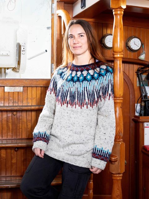 Laura Dekker heute auf ihrem Schulschiff