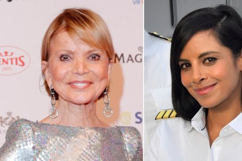 Uschi Glas (l.) steht als Gaststar für "Das Traumschiff" vor der Kamera, Collien Fernandes verkörpert bereits seit 2021 die Sc