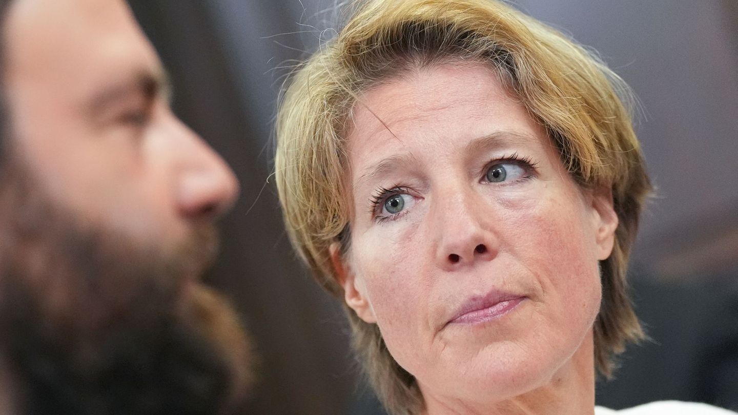 Christina Block soll die Entführung in Auftrag gegeben haben. Foto: Marcus Brandt/Pool dpa/dpa