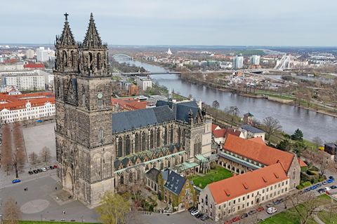 Acht Tage Programm bei den Festspielen im Magdeburger Dom in diesem Jahr. (Archivbild) Foto: Peter Gercke/dpa