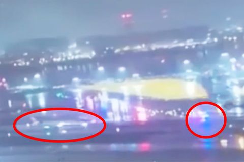 Rollfeld-Kollision in New York: Video soll Ablauf des Unglücks zeigen