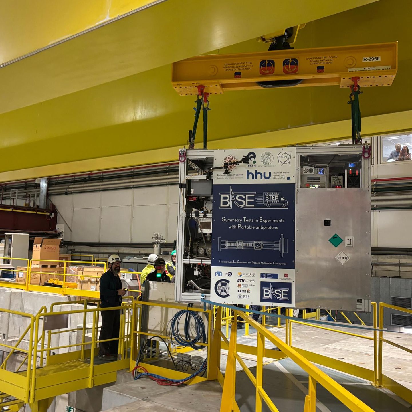 Transport von Antimaterie