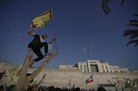Ein Hisbollah-Kämpfer im Libanon