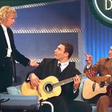 Wladimir Klitschko 1999 mit seinem Bruder bei „Wetten, das…?“