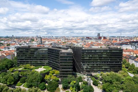 Das Europäische Patentamt in München. (Archivbild) Foto: Peter Kneffel/dpa