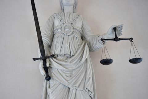 Darstellung der Justitia