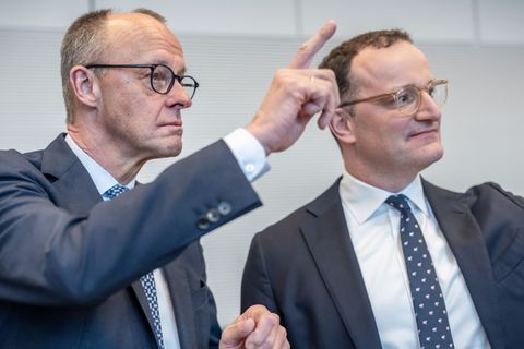 Kanzler Merz sieht ein Zeitfenster für wichtige Reformen bis zur Sommerpause. Foto: Michael Kappeler/dpa