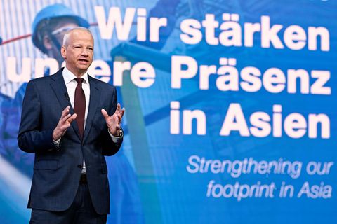 Wenige Tage vor Eröffnung des neuen Chemiewerks in China hatte BASF-Chef Markus Kamieth eingeräumt, dass sich diese Milliardenin