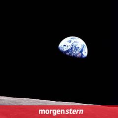 Earthrise, Erdaufgang, das berühmte Foto schoss Mondfahrer William Anders Dezember 1968 aus dem Fenster der Apollo-8-Raumkapsel