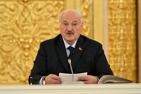 Alexander Lukaschenko am 26. Februar in Moskau