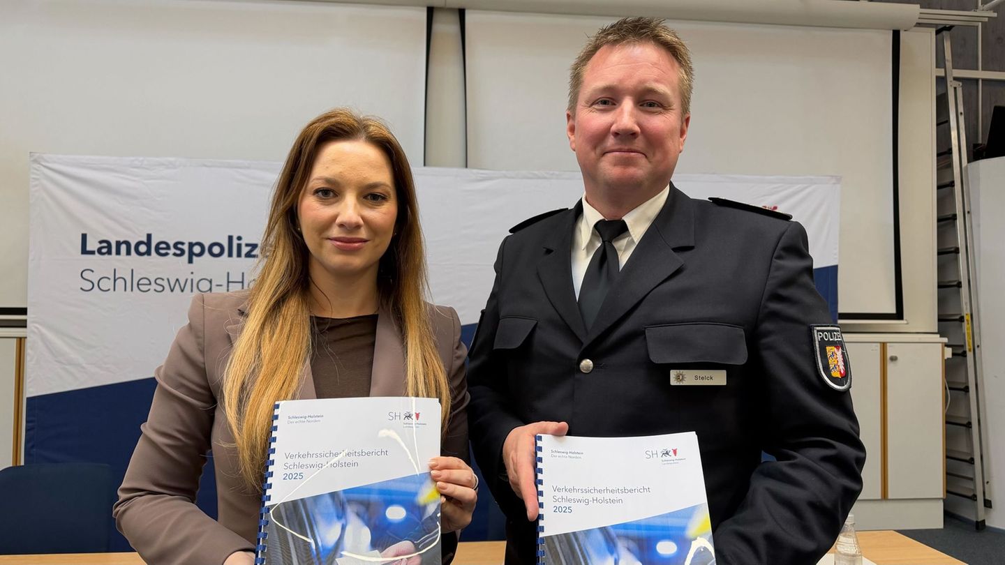 Verkehrssicherheitsbericht: Mehr Menschen sterben 2025 auf Schleswig-Holsteins Straßen