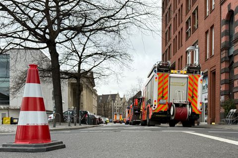 Es habe weder ein offenes Feuer noch Verletzte gegeben, hieß es. Foto: Shireen Broszies/dpa