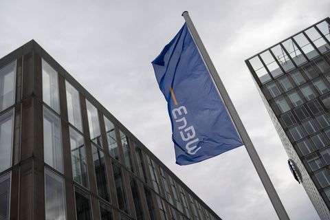 Die EnBW stellt die Bilanz für das Jahr 2025 vor. Foto: Marijan Murat/dpa