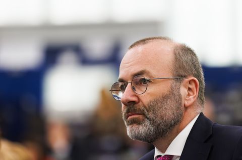 Steht wegen der Enthüllungen unter Druck: CSU-Vize und EVP-Fraktionschef Manfred Weber. (Archivbild) Foto: Philipp von Ditfurth/