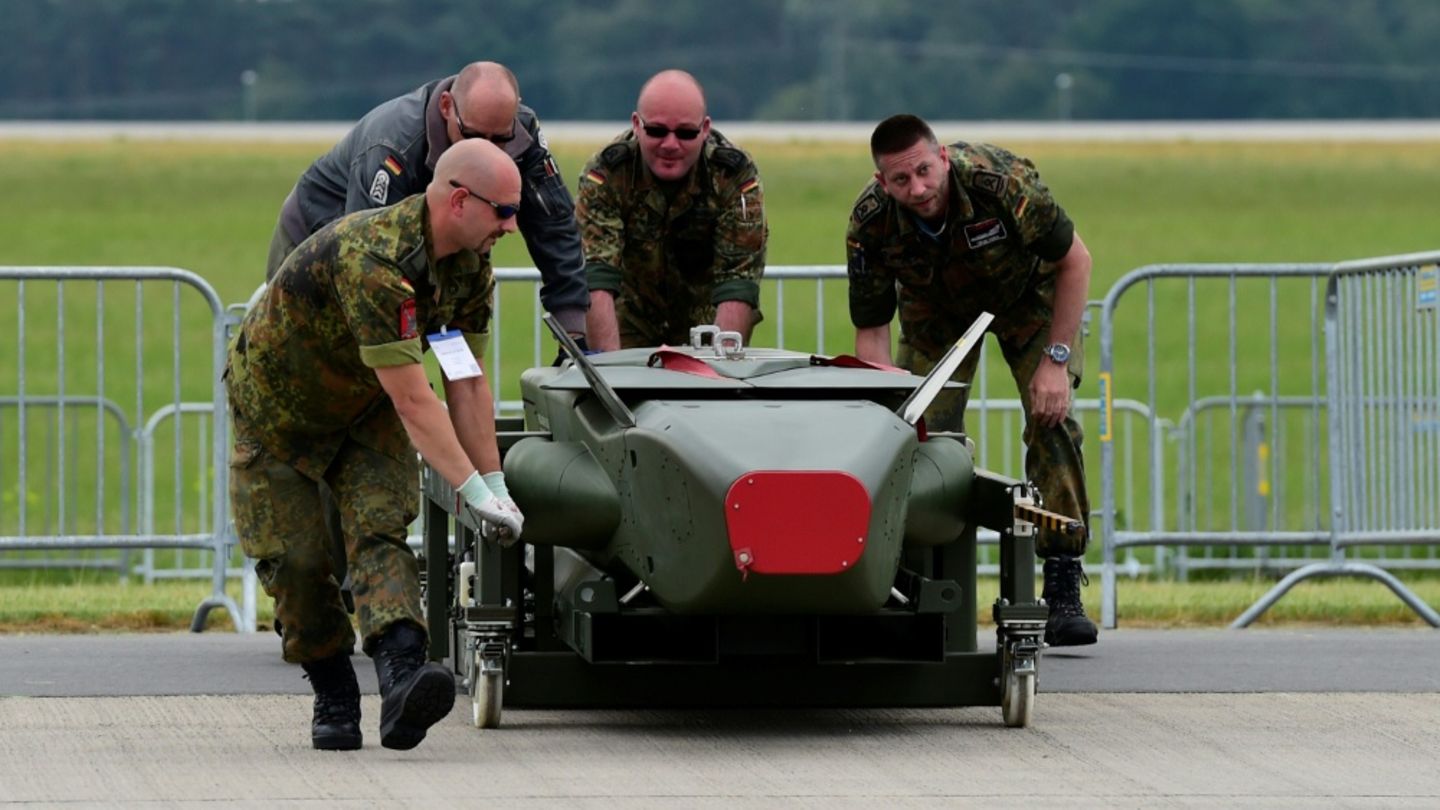 Bundeswehrsoldaten mit "Taurus"
