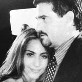 Lady Gaga als junge Frau mit ihrem Vater