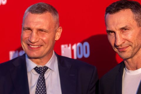 Wladimir und Vitali Klitschko auf einer Aufnahme aus dem Jahr 2023.
