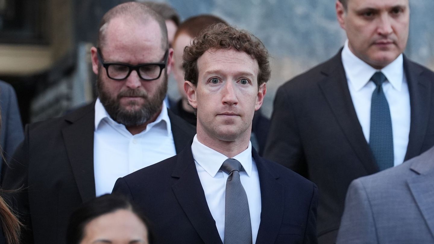 Auch Meta-Chef Mark Zuckerberg wurde in dem Prozess vor Geschworenen befragt. (Archivbild) Foto: Damian Dovarganes/AP/dpa