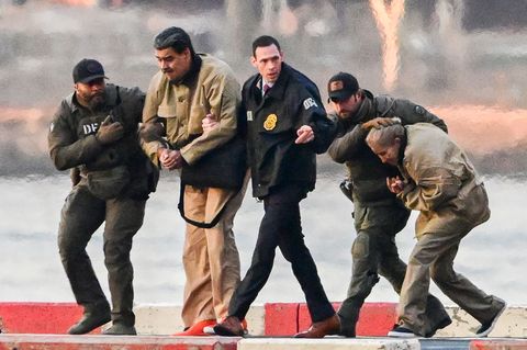 Der gefangengenommene Maduro wird erneut vor Gericht in New York erwartet. (Archivbild) Foto: Kyle Mazza/Zuma Press/dpa