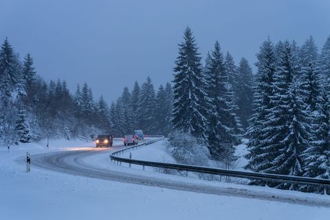 Im Schwarzwald hat es in der Nacht zum Donnerstag wieder geschneit. Foto: Silas Stein/dpa